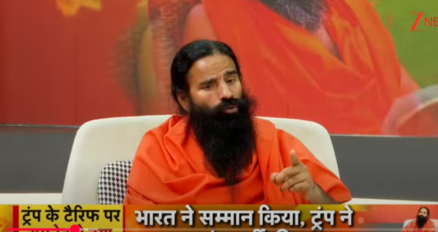 Ramdev calls for boycott of US products over tariffs on India